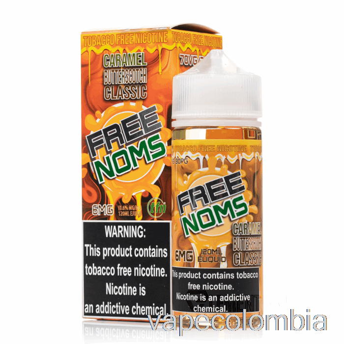 Vape Recargable Caramelo Caramelo - E-líquido Nomenon - 120ml 6mg